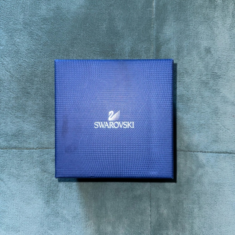 SOLD Swarovski Blue Gift Box